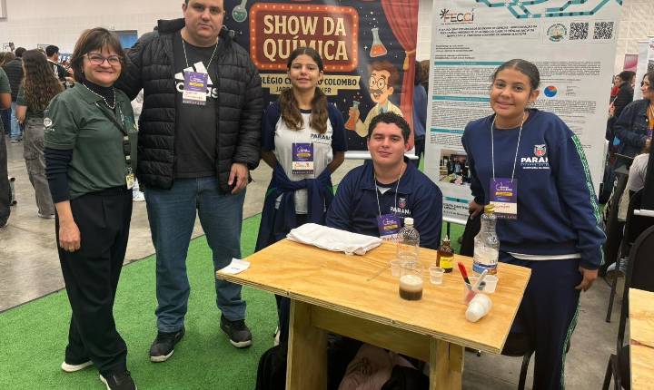 Alunos de Jardim Alegre participam da mostra “Paraná Faz Ciência” em Guarapuava
