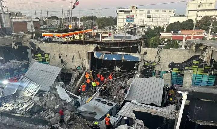 Desabamento em discoteca deixa 124 mortos e mais de 100 desaparecidos na República Dominicana; cantor Rubby Pérez e governadora estão entre as vítimas