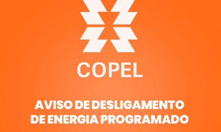 Energia será interrompida em Jardim Alegre nos dias 26 e 27/10 – Saiba quais locais serão afetados