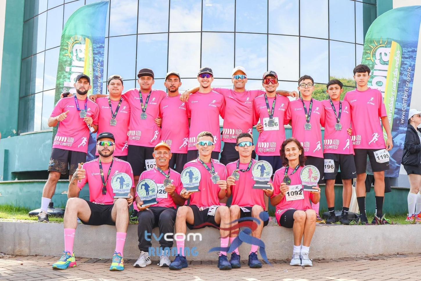 Equipe de Corrida de Jardim Alegre se destaca nas competições chamando a atenção de toda região.