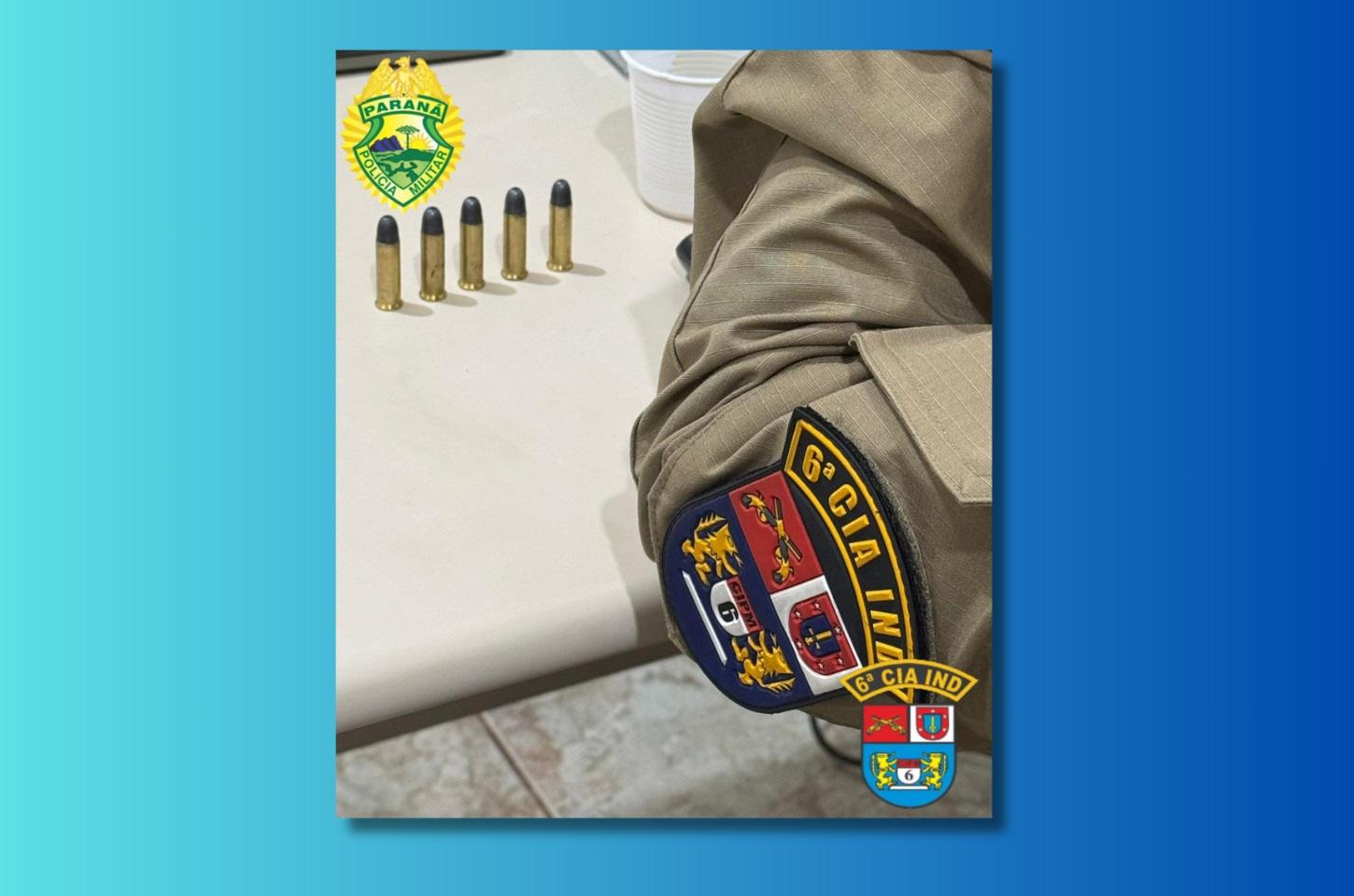 PM prende homem por posse ilegal de arma de fogo em Jardim Alegre