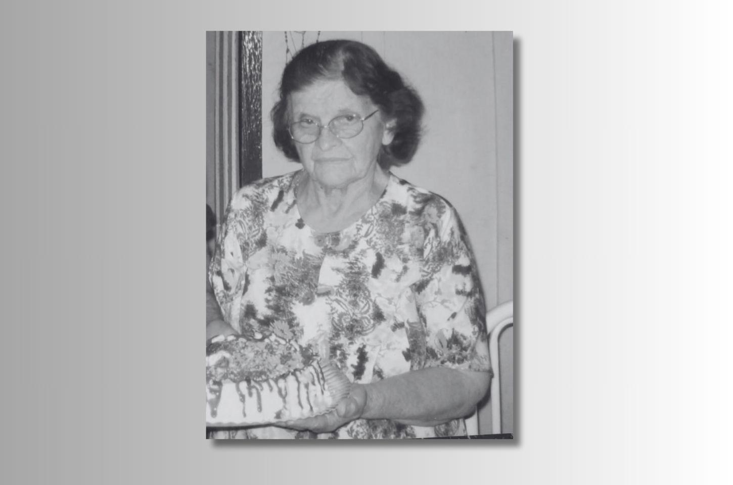 Pioneira Ana Baraldi faleceu aos 96 anos em Jardim Alegre
