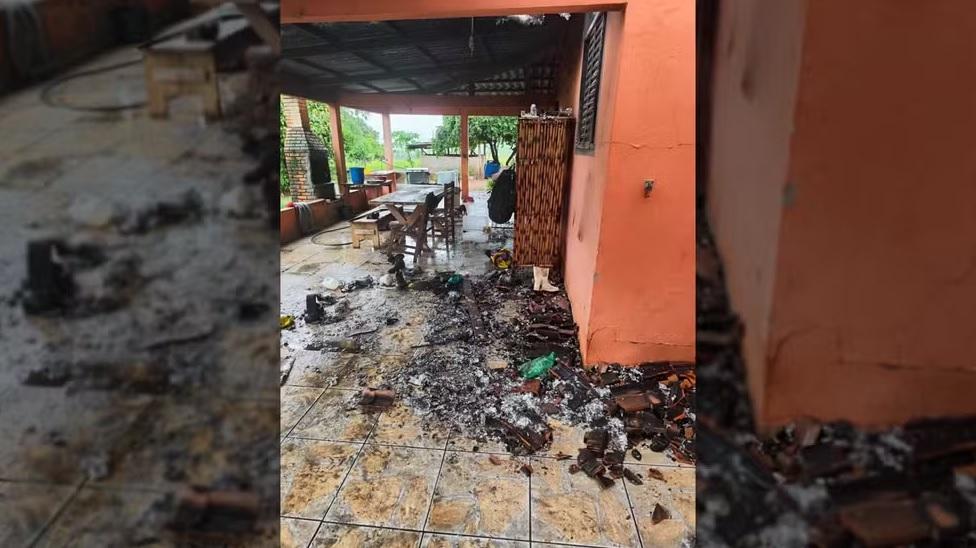 Mulher é morta carbonizada após companheiro atear fogo no quarto em que ela estava no norte do Paraná