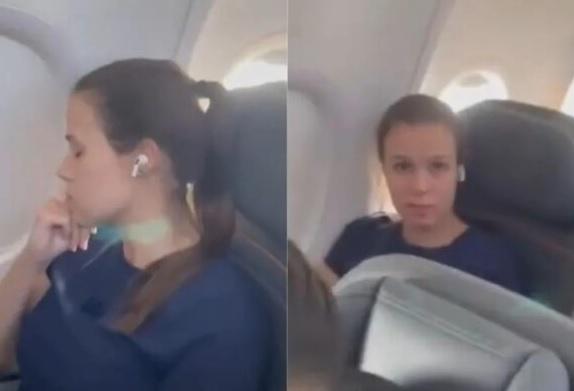 Vídeo: Mulher arma confusão em avião por lugar na janela para o filho; vídeo viralizou e gerou polêmica