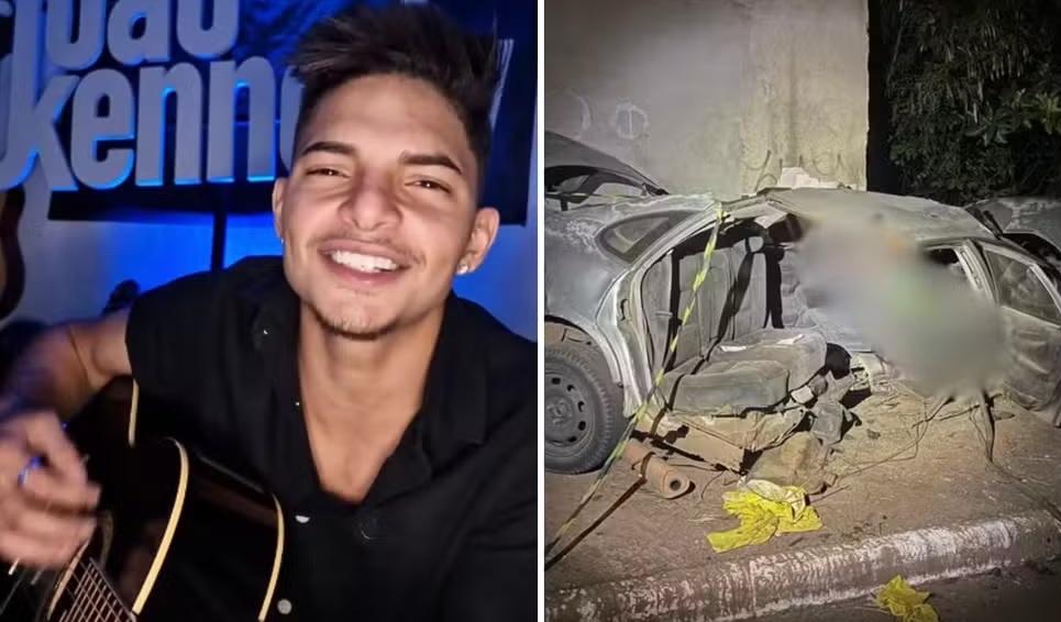 Borracheiro de 22 anos que estava iniciando a carreira de cantor morre em grave acidente e causa comoção