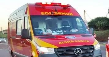 Acidente de trânsito deixa mulher ferida em Ivaiporã