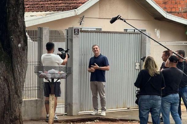 Luciano Huck é visto em Cianorte e fãs especulam surpresa milionária