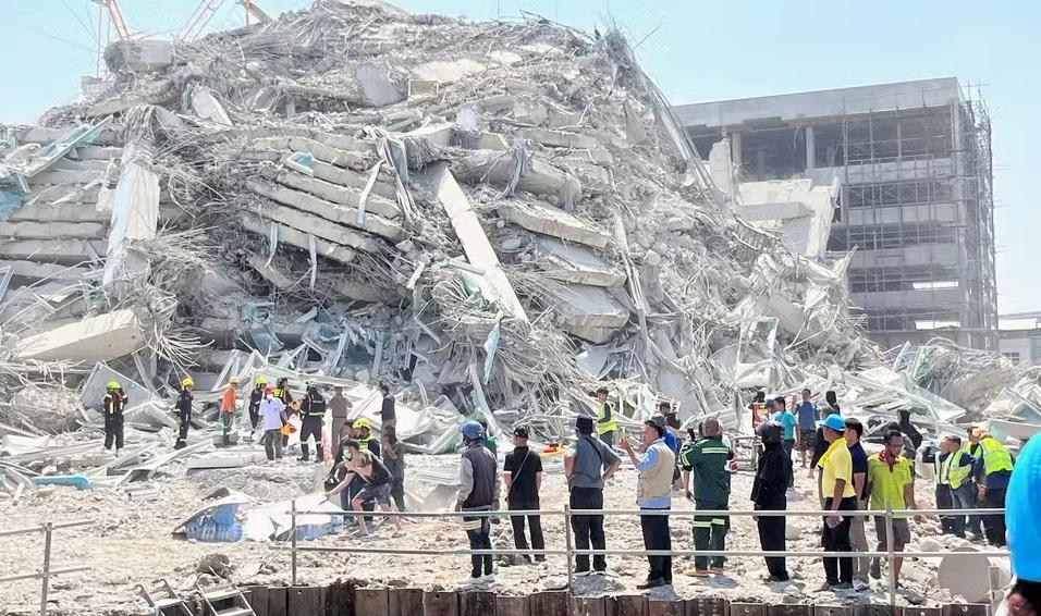 Terremoto de magnitude 7,7 atinge Mianmar e deixa mortos na Tailândia