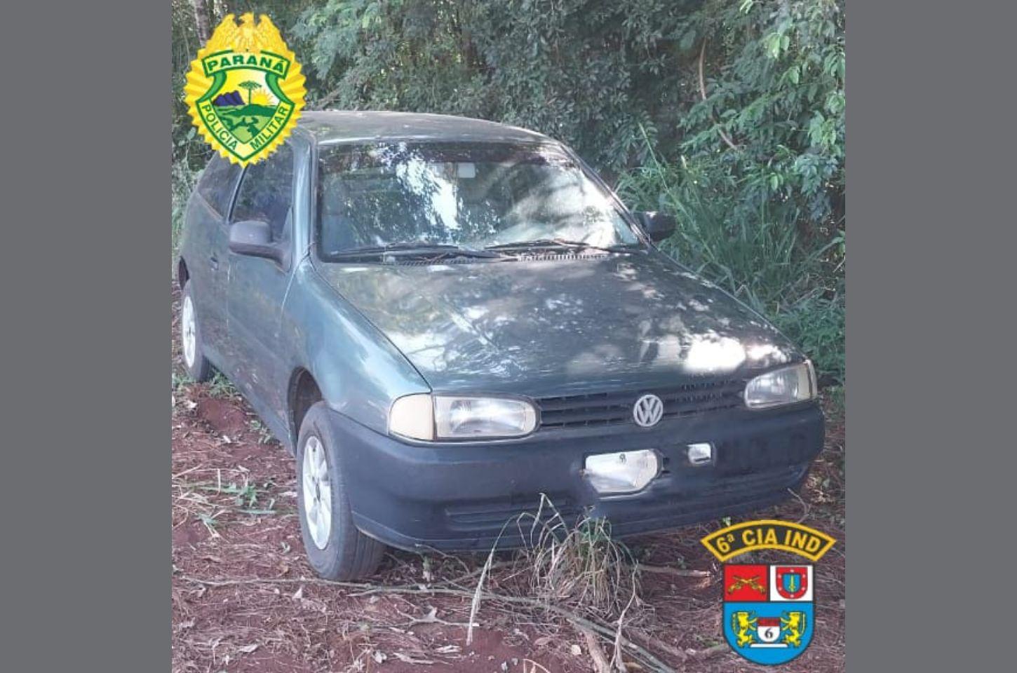 Veículo furtado em Jardim Alegre é recuperado pela PM