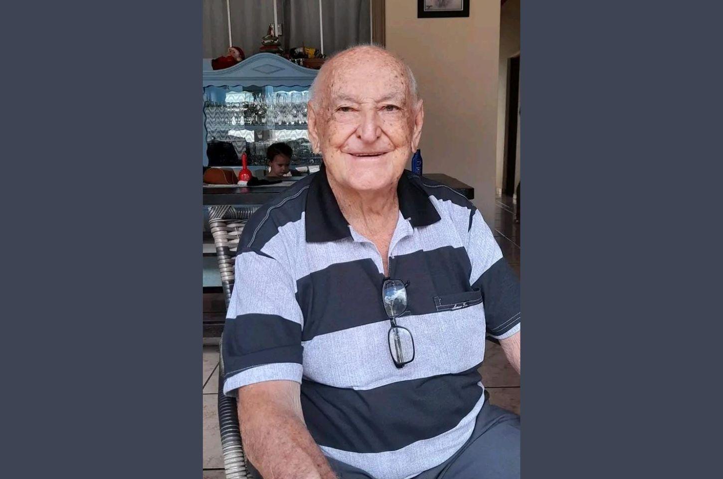 Falece Abel Reder, ex-juiz de paz de Lidianópolis, com familiares em Jardim Alegre