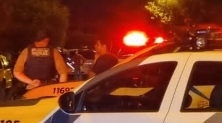 Acidente na noite desta terça (27) mobiliza equipes na Avenida Brasil em Ivaiporã