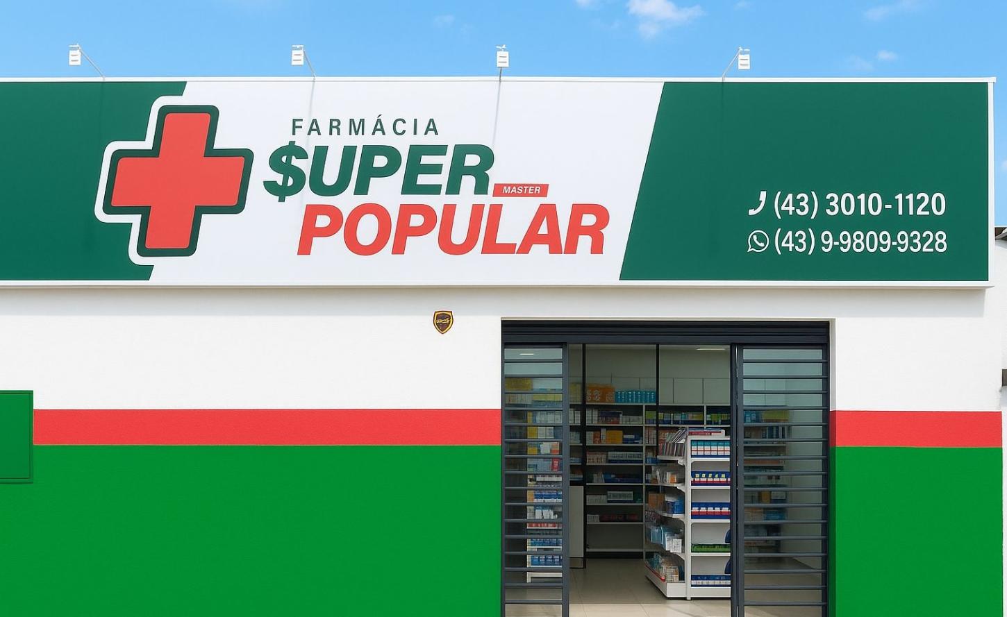 Inauguração da Farmácia Super Popular em Jardim Alegre