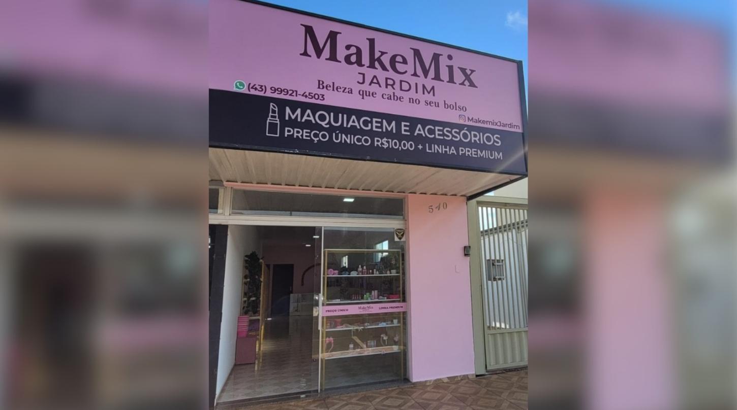MakeMix Jardim já está em funcionamento em Jardim Alegre com produtos por apenas 10 REAIS!