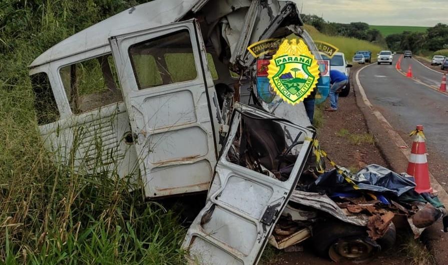 Mais informações sobre o grave acidente com duas mortes na PR-272, em Cruzmaltina