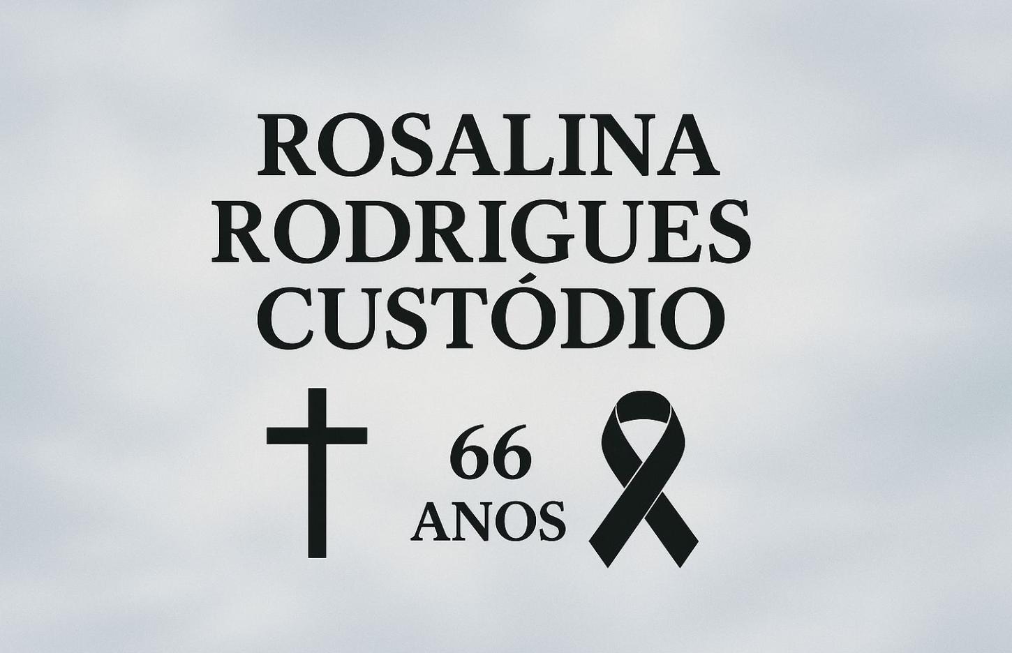 Faleceu Rosalina Custódio, aos 66 anos, moradora antiga da Barra Preta, em Jardim Alegre