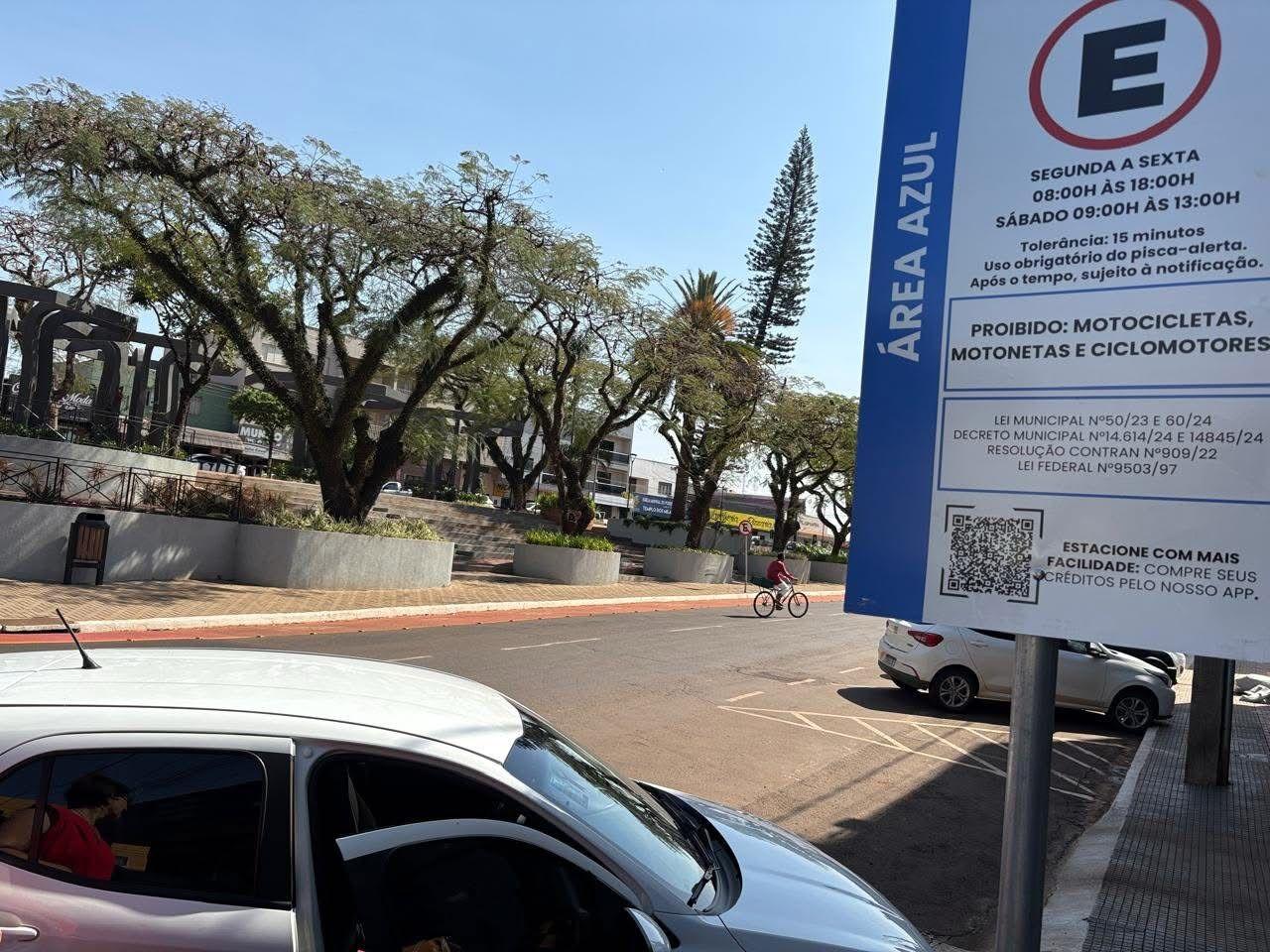 Estacionamento rotativo de Ivaiporã retorna nesta quarta-feira (27)