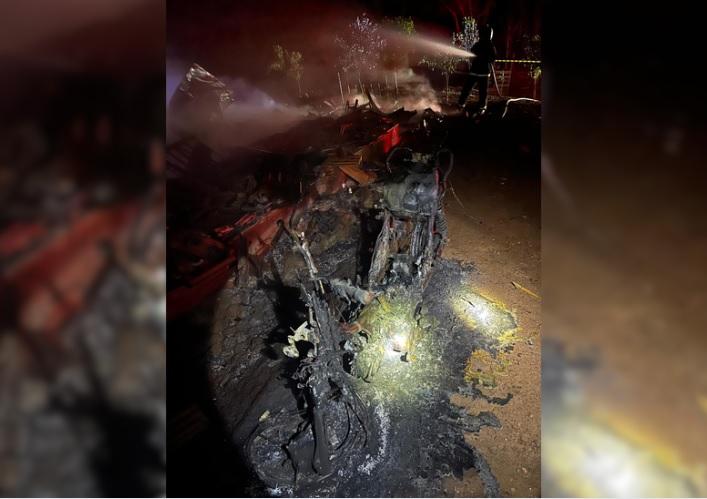 Incêndio em residência deixa dois homens mortos em Manoel Ribas