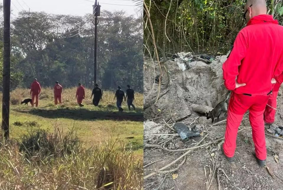 Equipes intensificam buscas por corpos de homens desaparecidos após viagem para cobrar dívida no Paraná