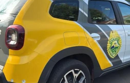 Acidente na zona rural de Jardim Alegre deixa motociclista gravemente ferido