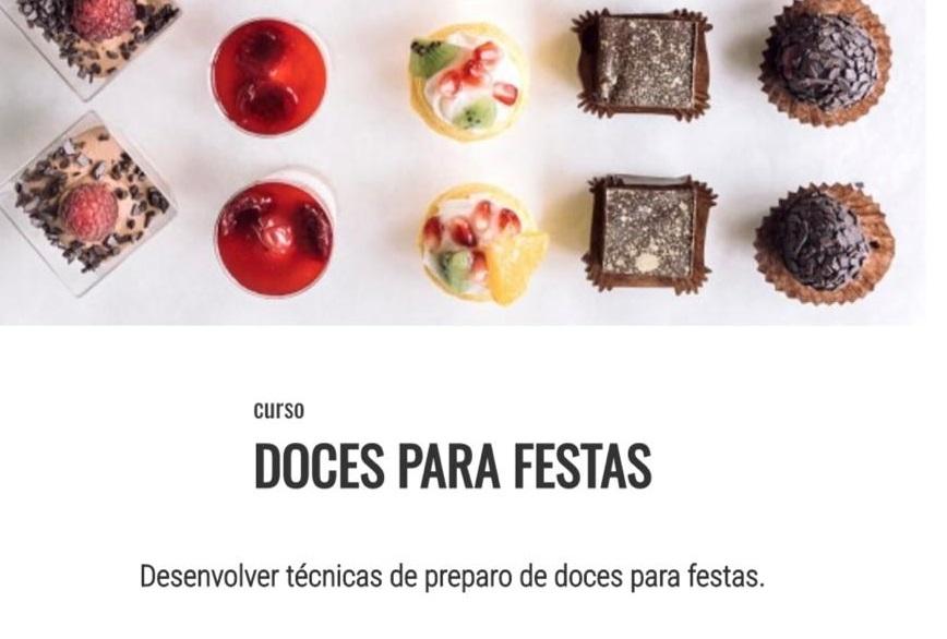 Último dia para se inscrever nos cursos Comida Natalina e Doces para Festas na APAE de Jardim Alegre