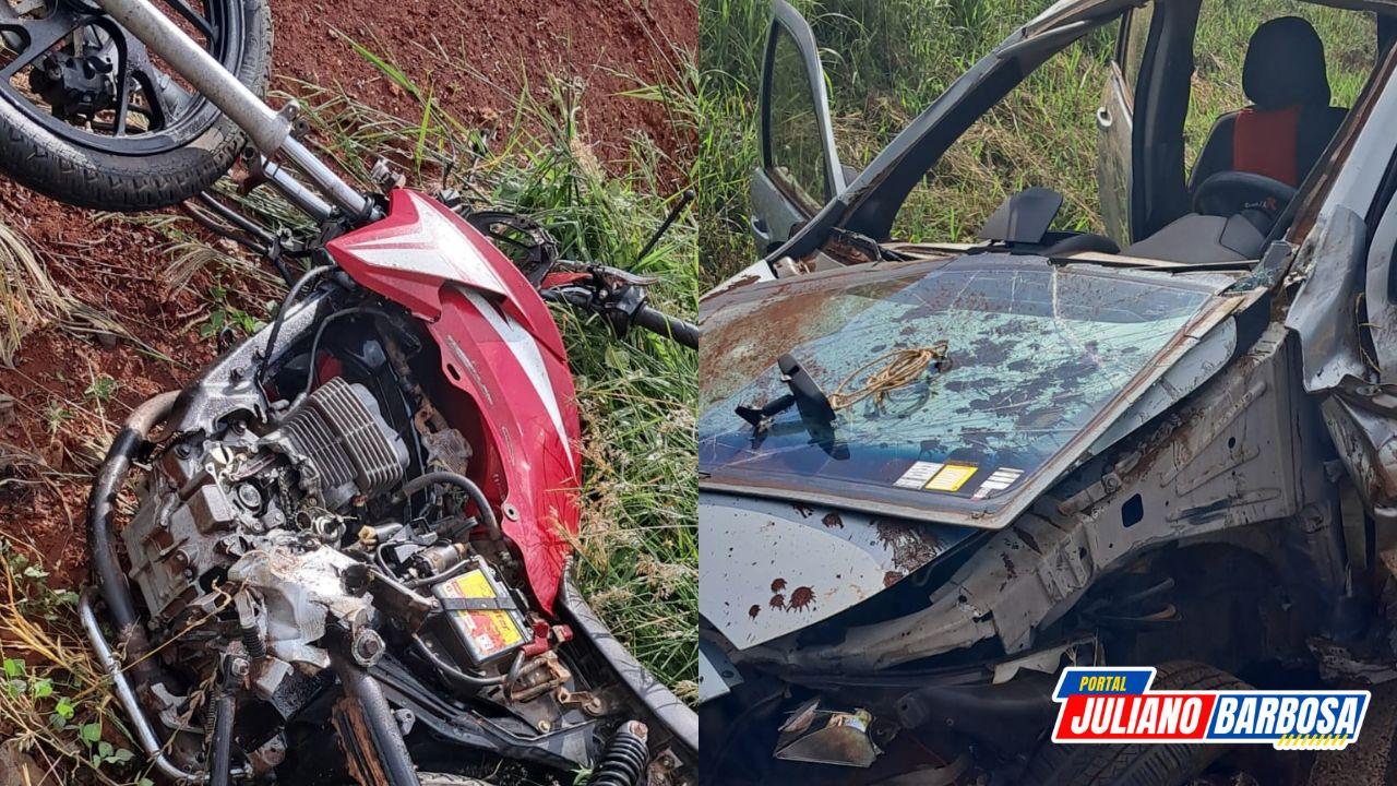Jovem de Jardim Alegre está na UTI em estado delicado após acidente na PR-850