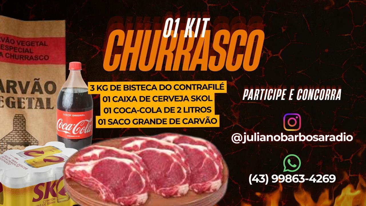 Manoel Frutas e Verduras vai sortear um Kit Churrasco completo neste Natal. Participe