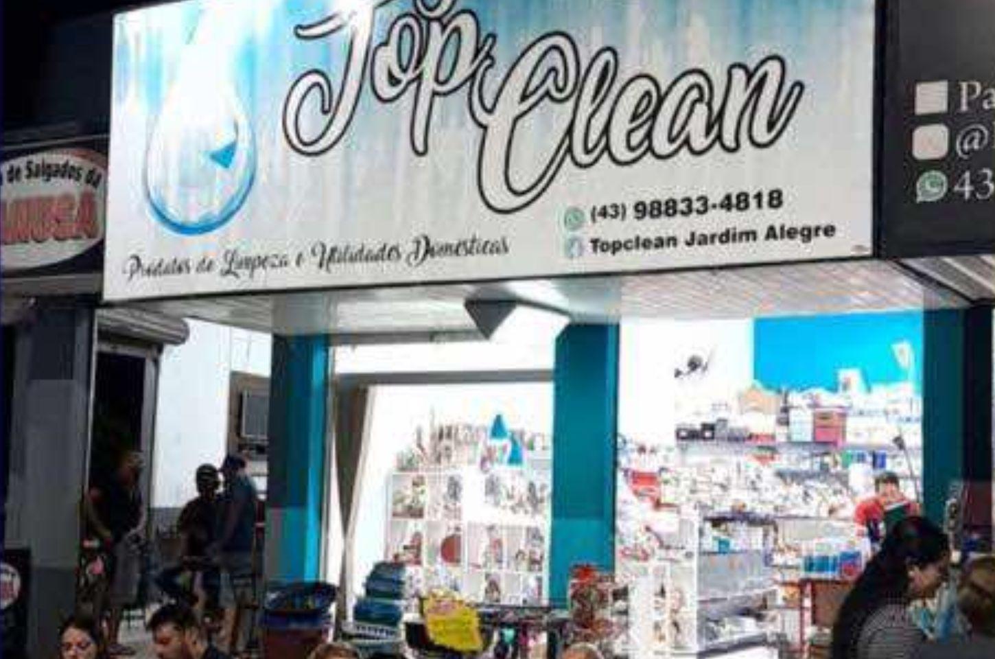 Rifa Solidária é lançada para ajudar a loja Top Clean, atingida por incêndio em Jardim Alegre