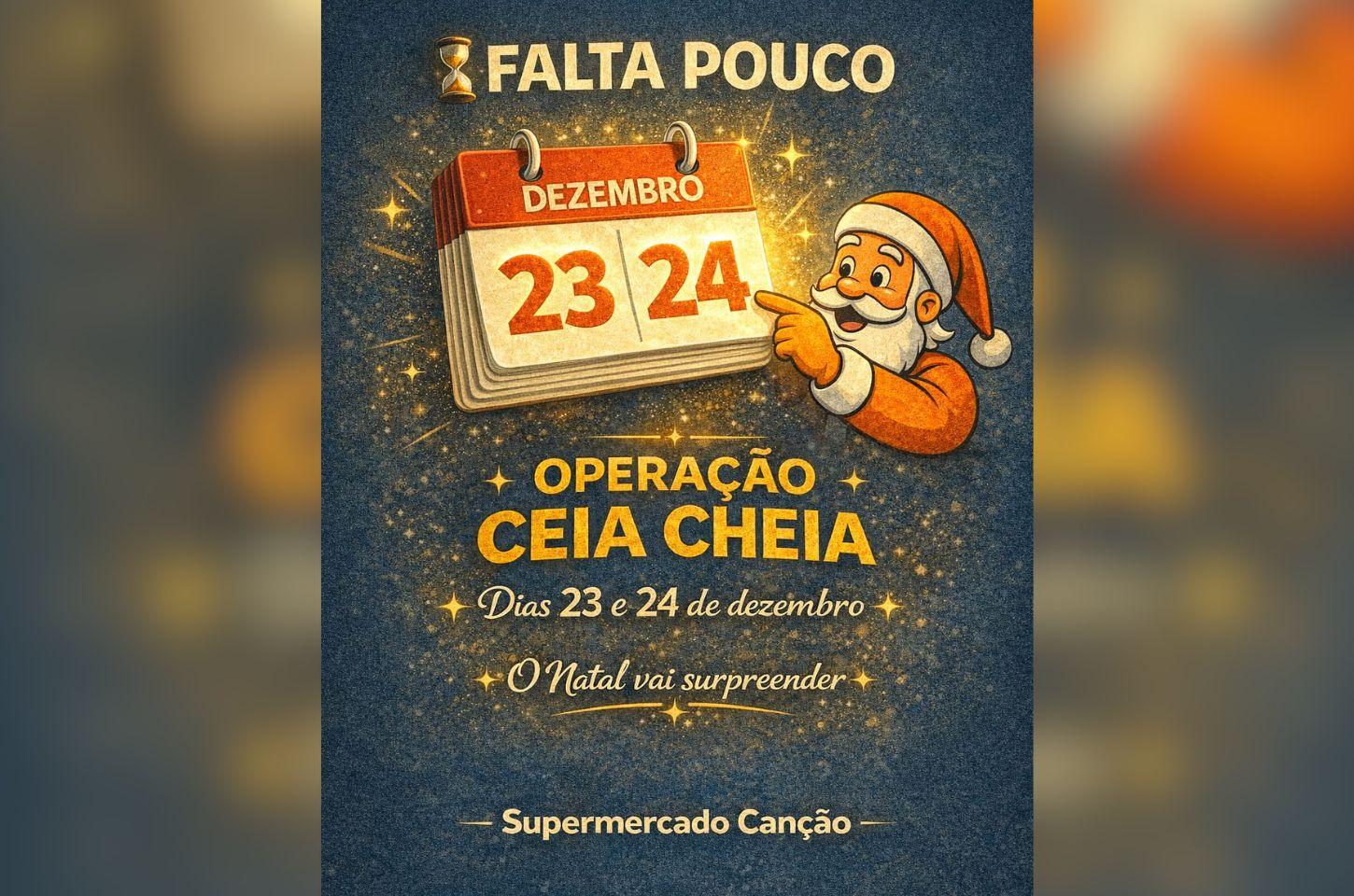 Supermercado Canção de Jardim Alegre anuncia promoções especiais para o Natal