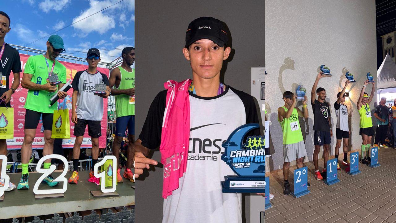 De Jardim Alegre para o topo do pódio: atleta vence prova em Arapongas após competir em duas corridas em menos de 12 horas