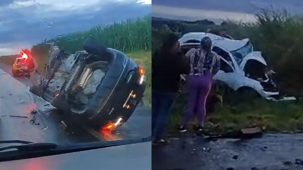 Acidente envolvendo veículo da saúde de Jardim Alegre deixa feridos em Mamborê