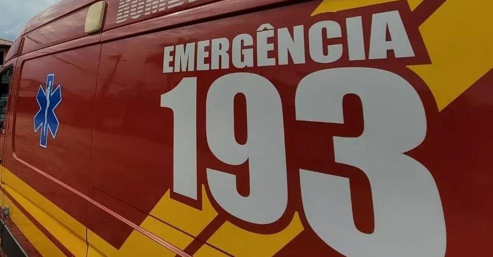 Bombeiros atendem queda de altura em Jardim Alegre neste sábado