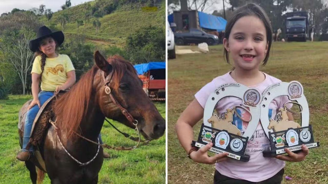 Criança morre após cair de cavalo em acampamento para competição esportiva no Paraná