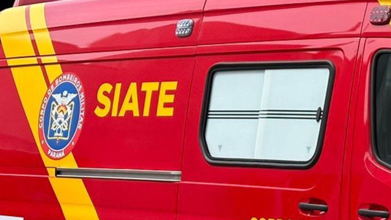 Ivaiporã: criança de 7 anos se fere após queda na Rua Bela Vista