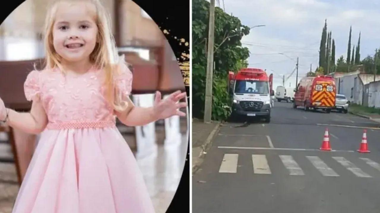 Menina de 3 anos morre após trave de futebol cair em colégio particular em Prudentópolis