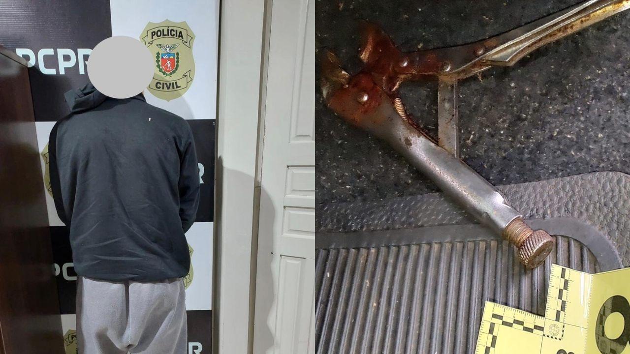 Polícia Civil cumpre mandado de prisão em caso de feminicídio tentado em Jardim Alegre