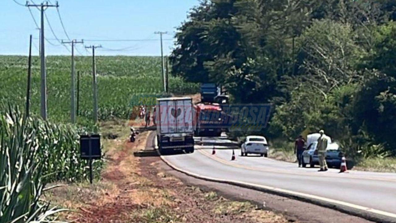 cidente foi registrado por volta das 12h10 desta quinta-feira (23)