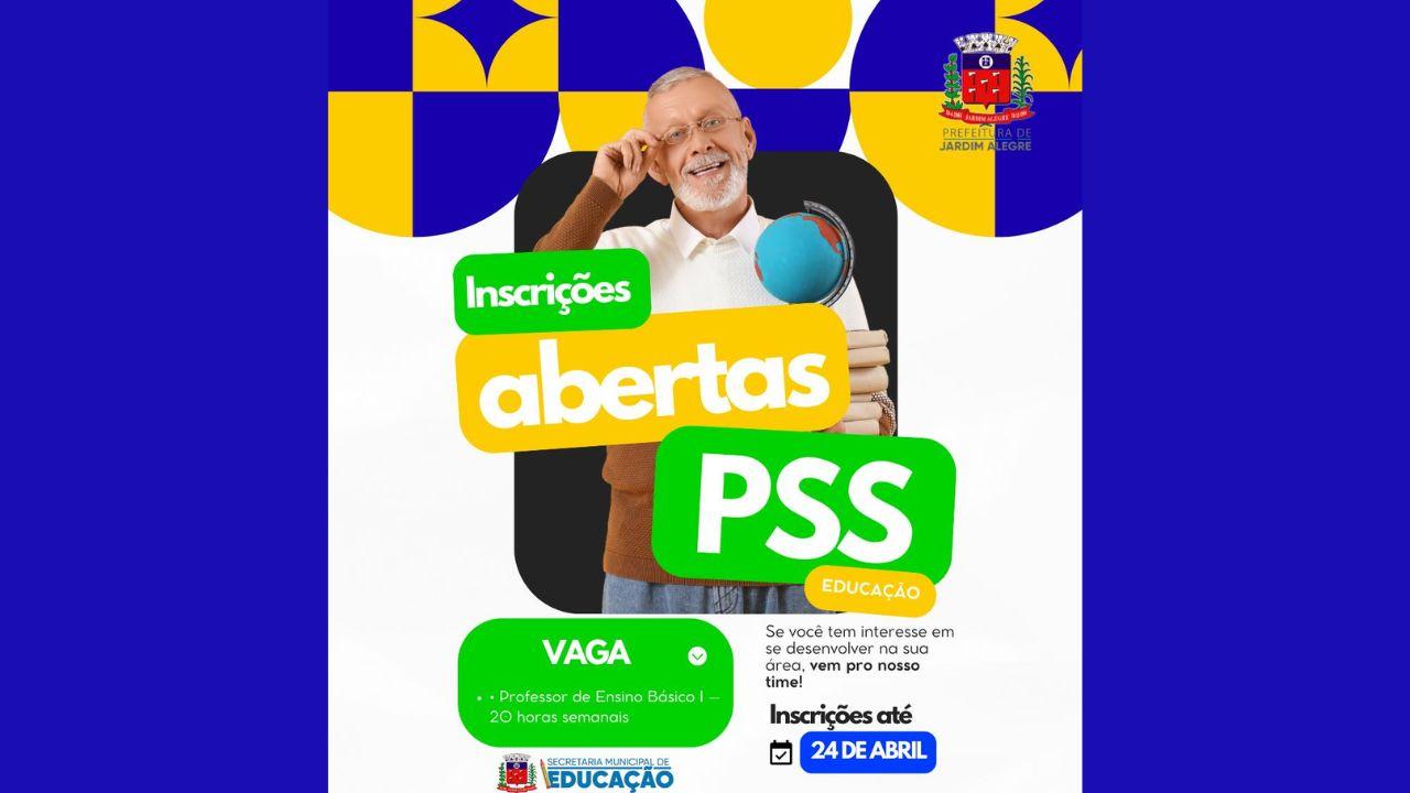 Prefeitura de Jardim Alegre abre processo seletivo para professor