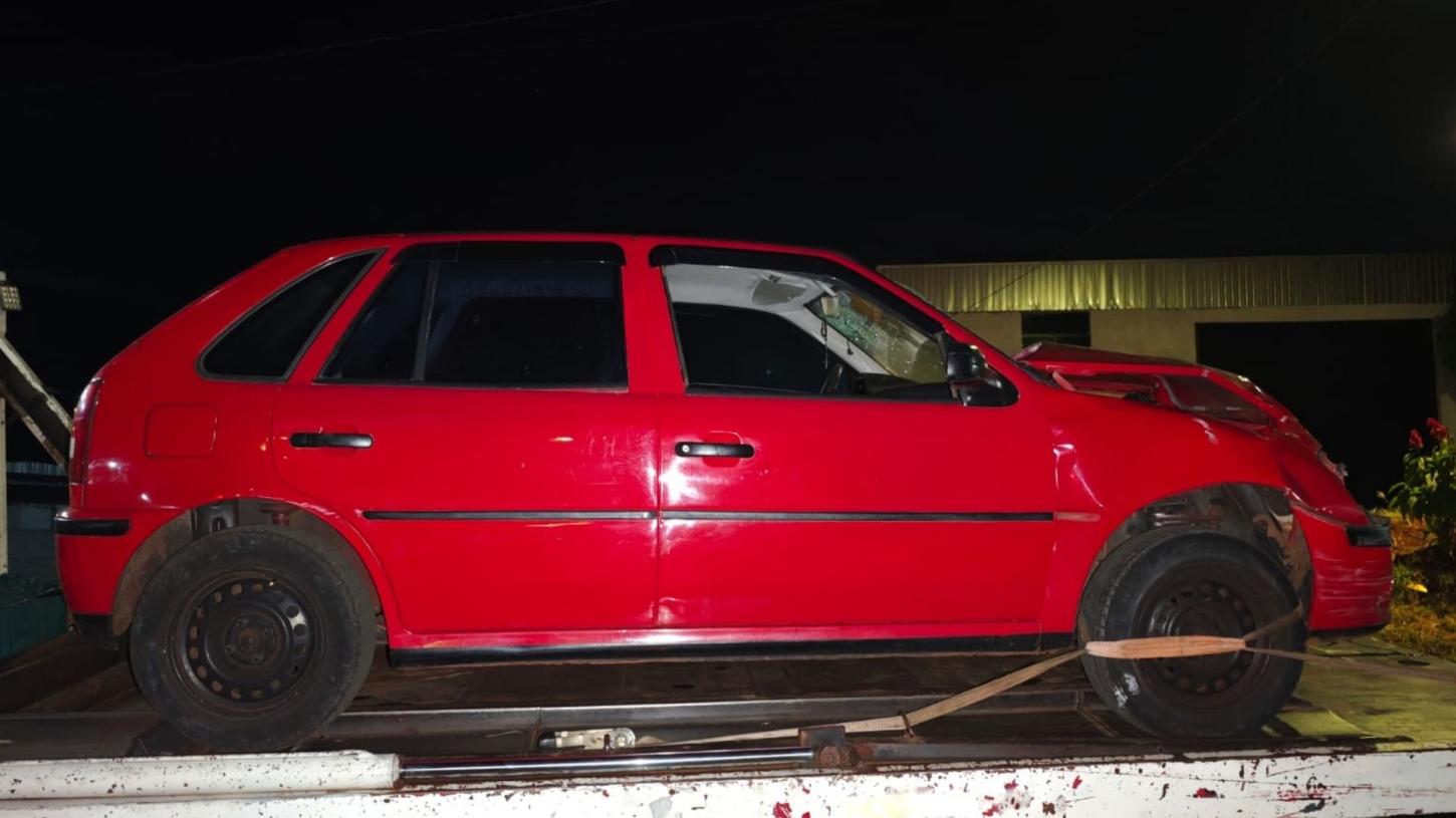 Motorista que se evadiu após acidente em Jardim Alegre é localizado pela PM