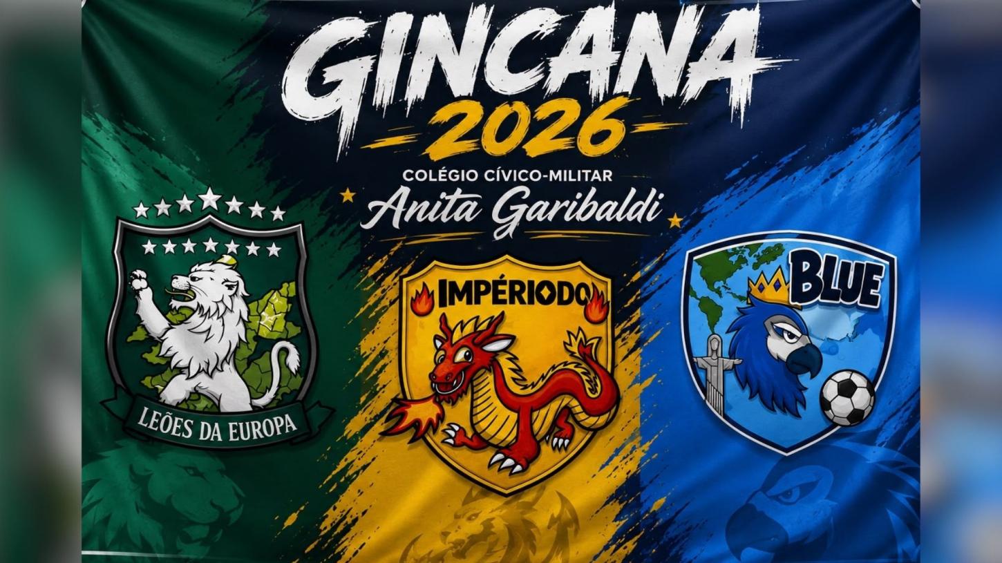 Nesta segunda, Colégio Anita Garibaldi de Jardim Alegre realiza a abertura da GINCO 2026, a primeira gincana após a implantação do modelo cívico-militar