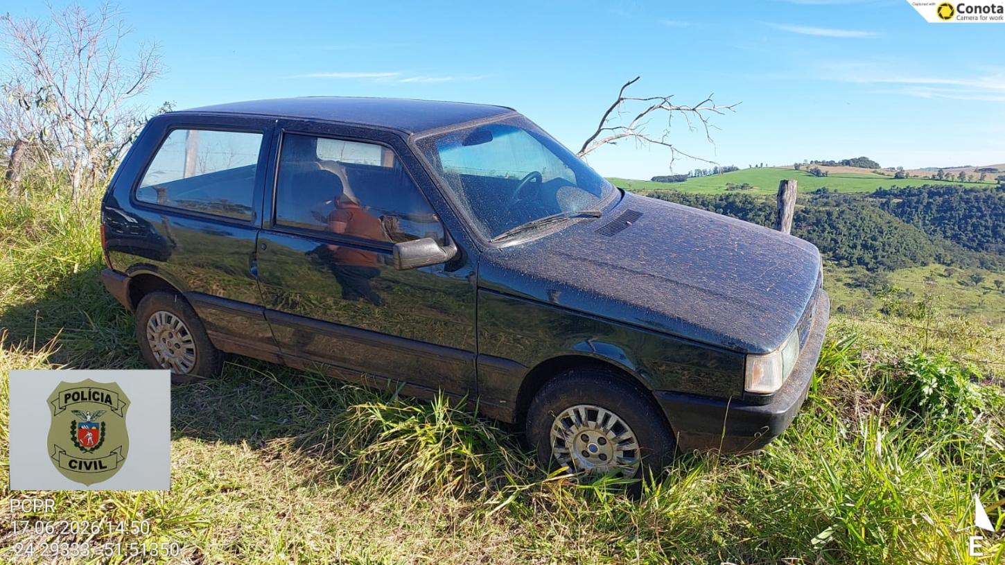 Veículo furtado em Ivaiporã é recuperado pela Polícia Civil