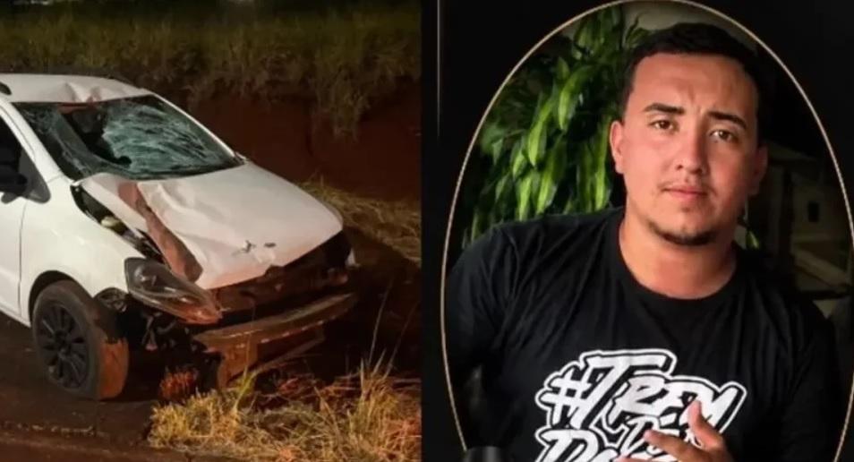 Jovem que morreu atropelado ao socorrer vítimas de acidente, em Jandaia do Sul, será sepultado nesta segunda-feira (27)
