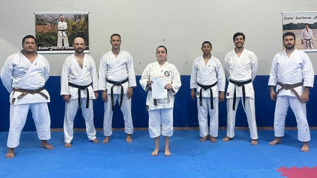 Atleta de Jardim Alegre, Natália dos Santos é convocada para a Seleção Brasileira de Karatê