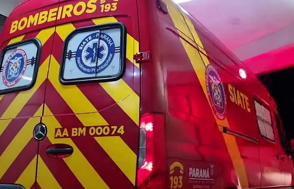 Ivaiporã: Bombeiros atenderam queda de pessoa e acidente de trânsito na quarta-feira