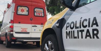 Policiais ajudam a salvar bebê de 8 meses que estava engasgado em Ivaiporã