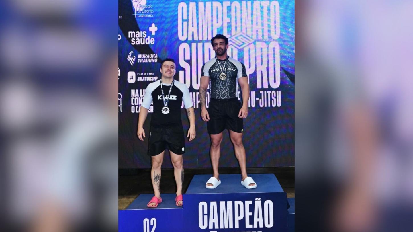   Atleta de Jardim Alegre conquista segundo lugar no absoluto em campeonato de Jiu-Jitsu em Londrina