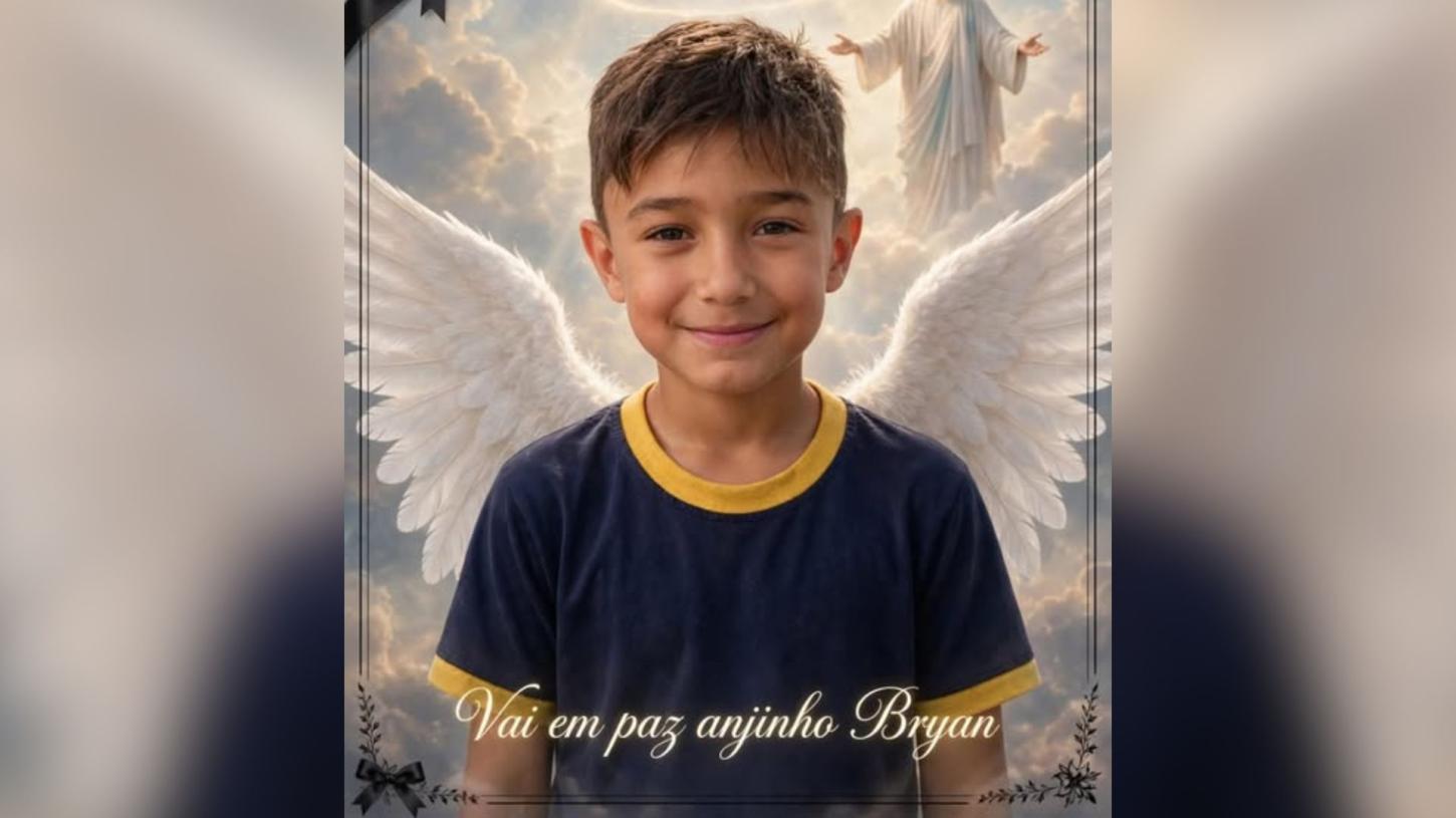 Comoção em Apucarana com a morte de Brayan, de 8 anos, atacado por pit bull