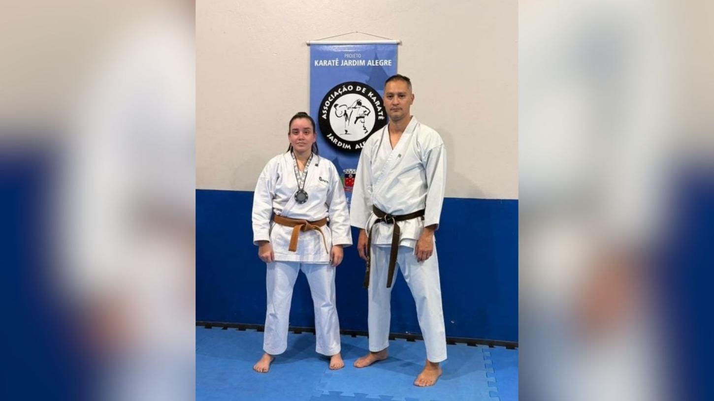 Jardim Alegre conquista pódio no Brasileiro e mira Mundial de Karatê no Egito