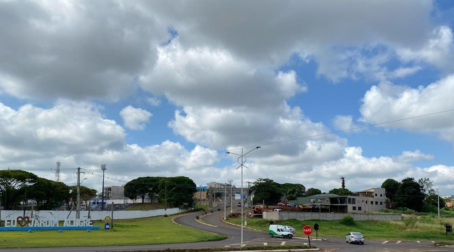 Tempo muda em Jardim Alegre a partir deste sábado com previsão de chuva e ventos mais fortes