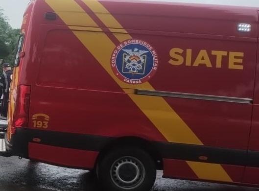IVAIPORÃ: mulher de 24 anos fica ferida após queda de motocicleta em acesso secundário sentido Jardim Alegre