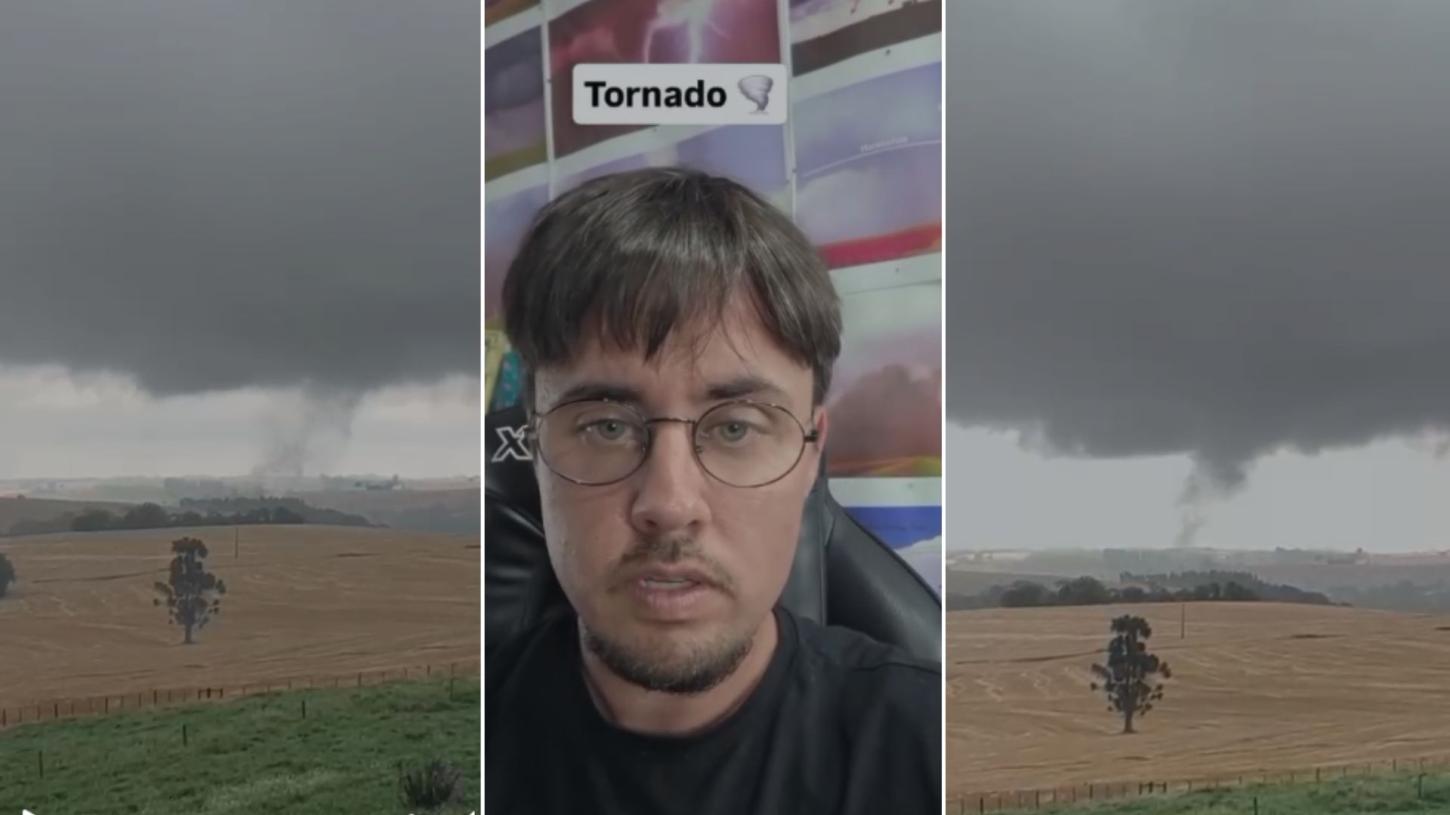 Meteorologista afirma que tornado foi registrado em Ivaiporã